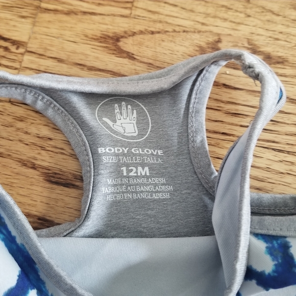 (12M) Body Glove Active Wear Abstract Art Deco Coord Sets Two Piece Fitted - Picture 4 of 4